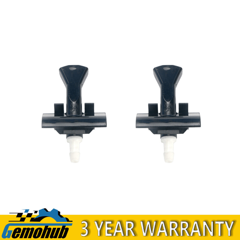 2PC New Front Windshield Washer Spray Nozzle for 2013-2021 for Mitsubishi Outlander