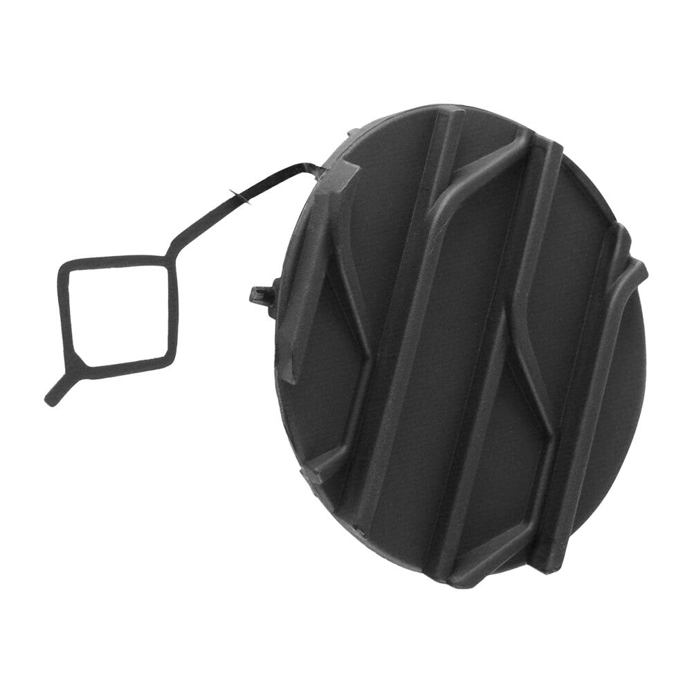 Front Bumper Tow Eye Hook Cap Cover Unpainted For Yaris III 2014-2017 Plastic Q