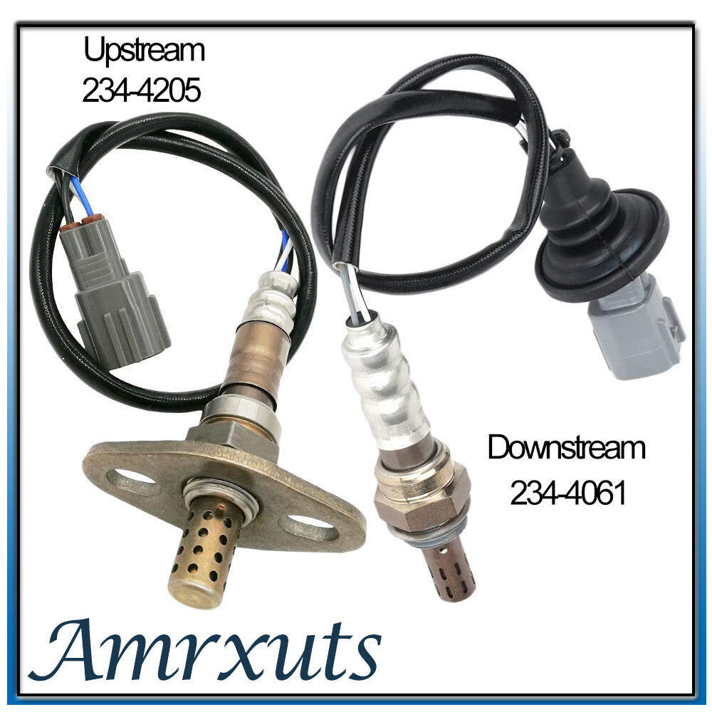 Two upstream and downstream oxygen sensors are suitable for the 1998-02 for Corolla 1.8L. (234-4205, 234-4061) n