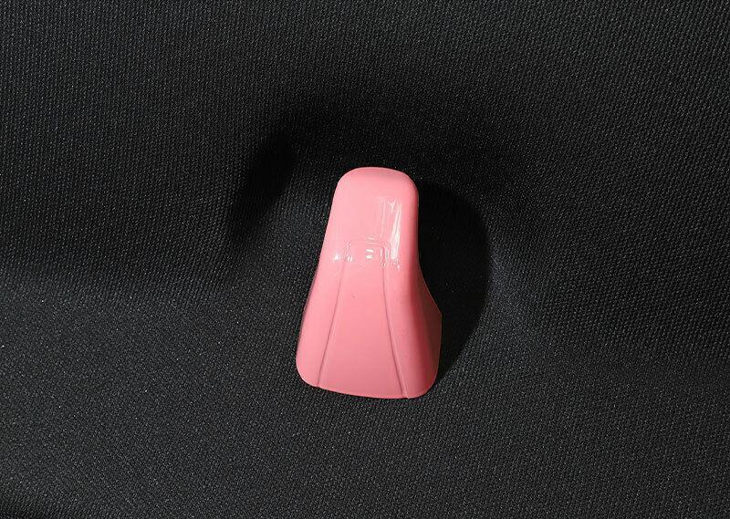 Fit for Dodge for Challenger 2015-2022 ABS Pink Back Row Hook Decoration Cover 2PCS