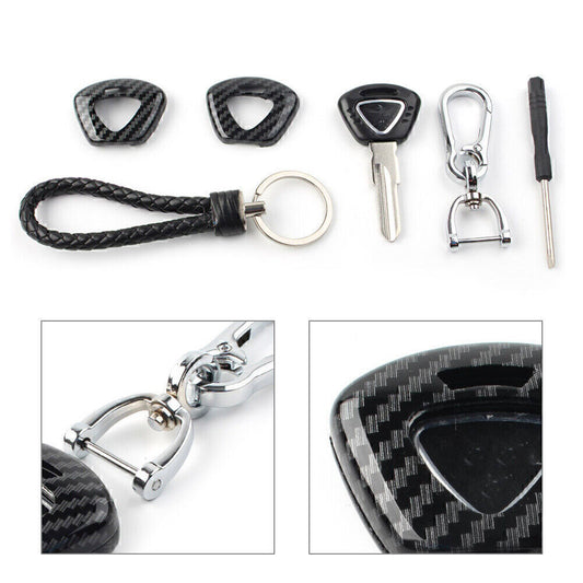 Motorcycle Uncut Blade Blank Case w/ Key Fit 1050 T955 Street Triple 675