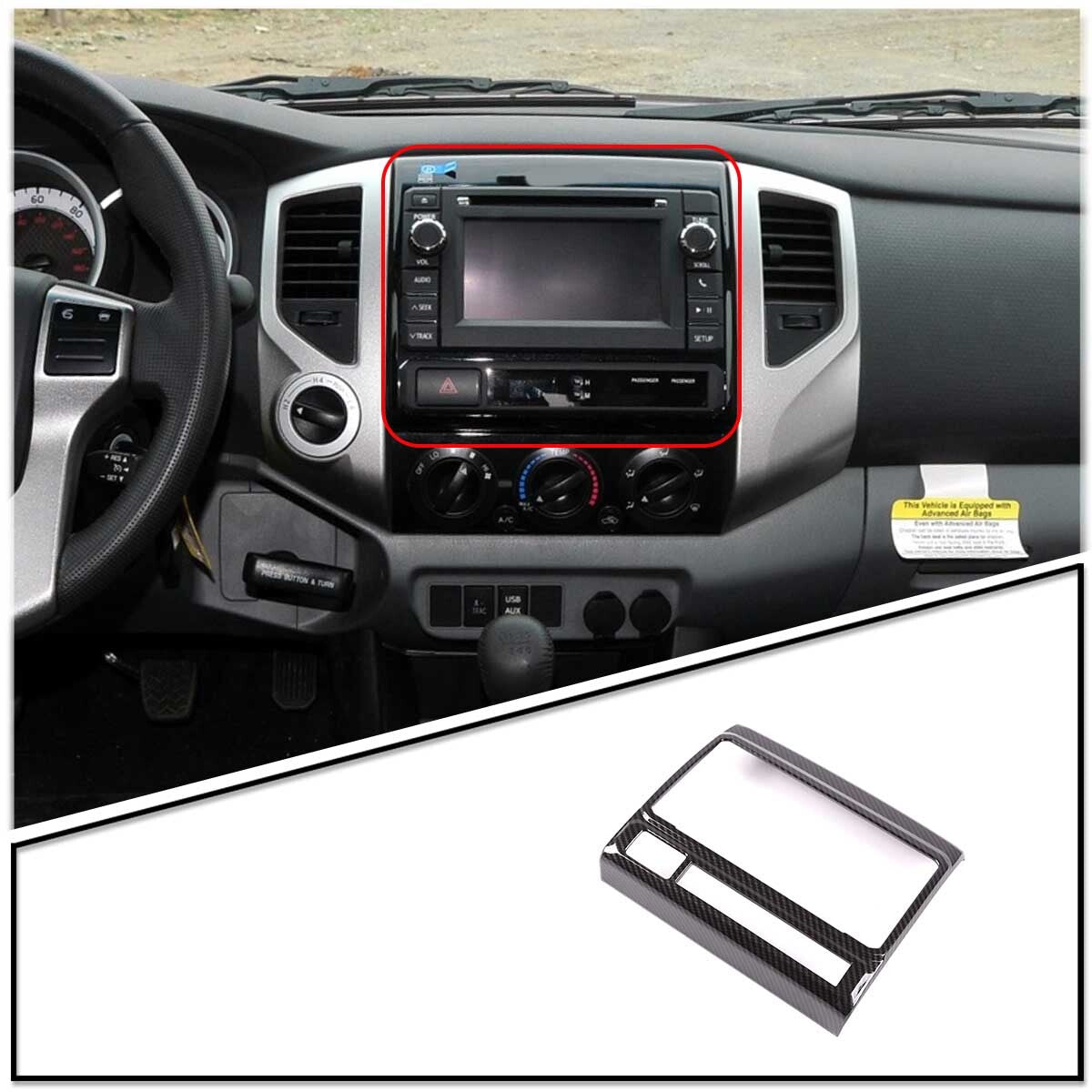 for Subaru WRX/WRX STI 2015-2021 Adjust Button Decor Red 3pcs Metal- v