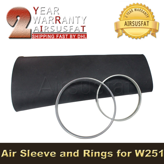 Front Air Suspension Sleeve Rings Pillows for Mercedes W251 R-Class 2513205713