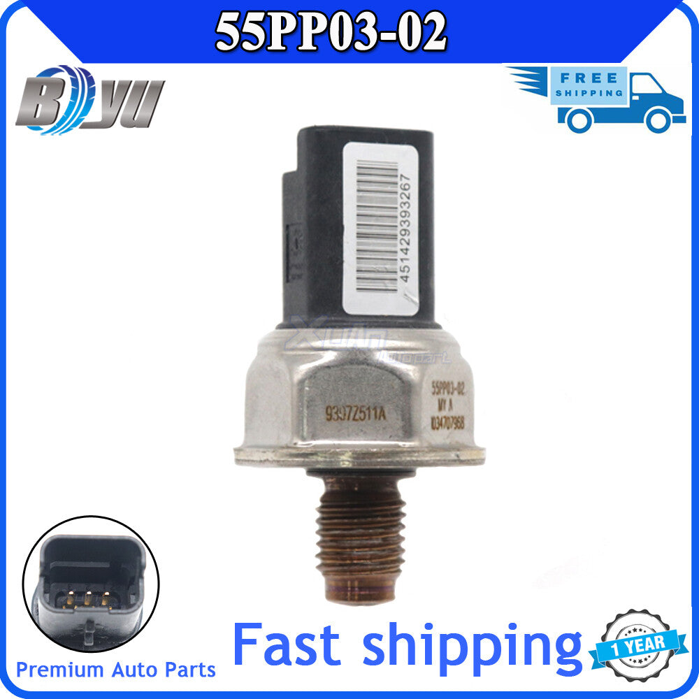 Suitable for Clio Kangoo Megane Scenic fuel rail pressure sensor valve 55PP03-02- v