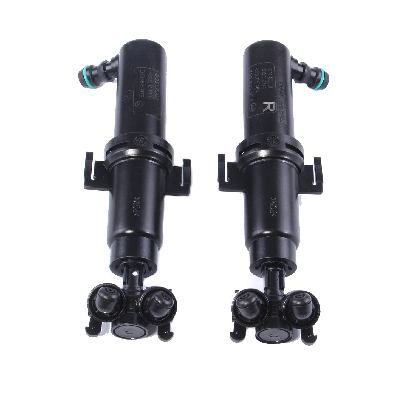 L & R Headlight Washer Spray Nozzle for VW for Tiguan 2008-2011 5N0955979 Q