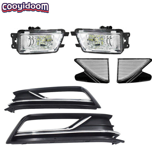 This kit is for Volkswagen for Passat B8 2016-2019 models and includes fog lights, grille cover, and trim.