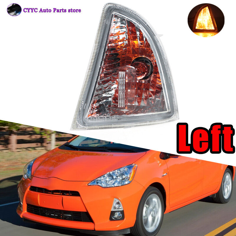 Left Side Front Bumper fog lights for TOYOTA PRIUS C CORNER 2012-2014