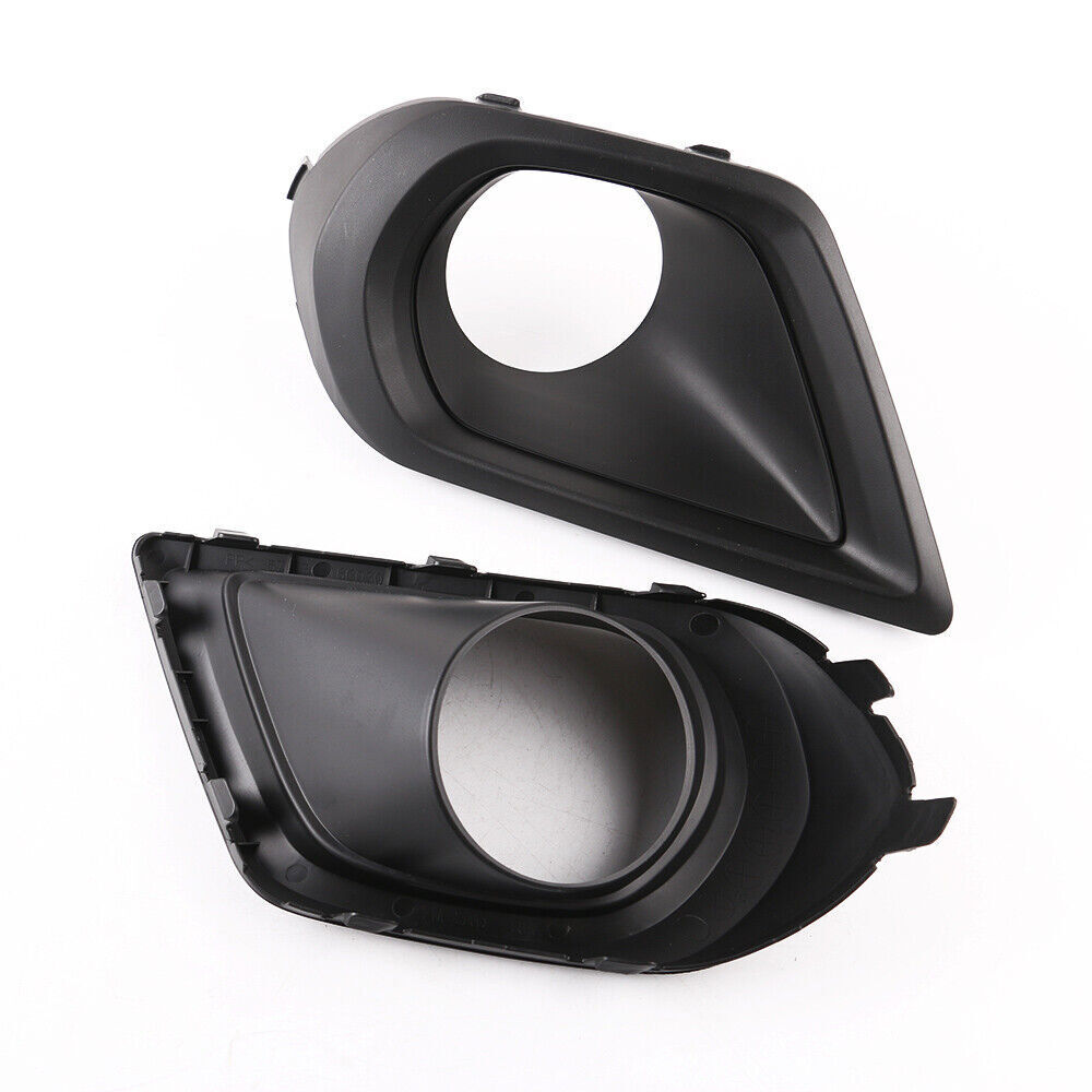 Fog light cover for 2014-2016 for Subaru Forester, left + right, black. n