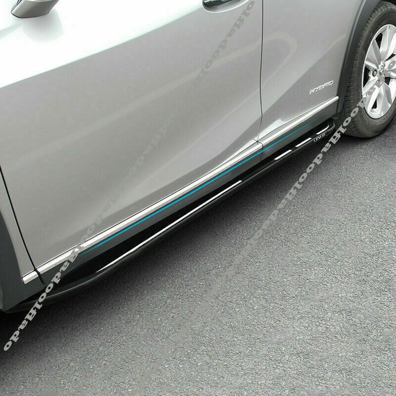 for Lexus UX 200 250h 2019-2022 Chrome Side Door Body Molding Strip Cover Trim