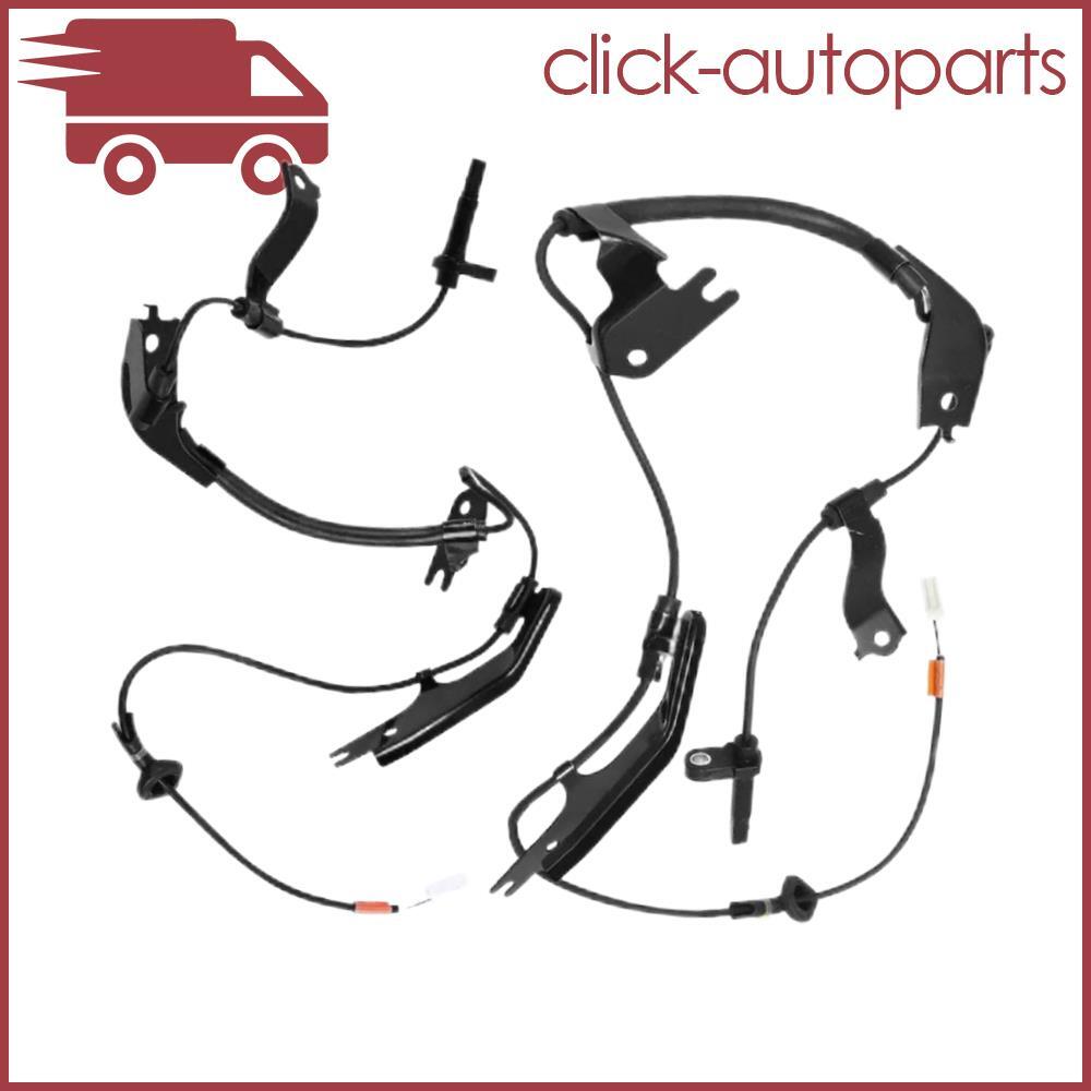 Set of 2 ABS Wheel Speed Sensor Wire Rear Left  Right Fits IS350 IS300 RC300 Q