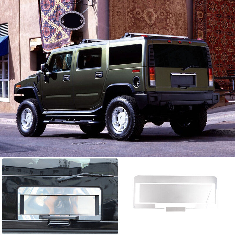 ABS carbon fiber rearview mirror triangular trim panels are suitable for Mercedes-Benz for Smart 2009 - 2015.