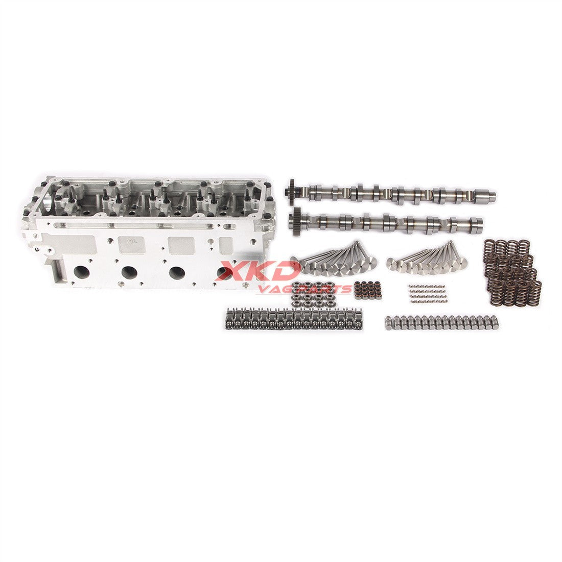 2.0TDI Cylinder Head & Camshafts & Valves Fit for VW for Golf for Jetta for Passat for Audi for A4 Q