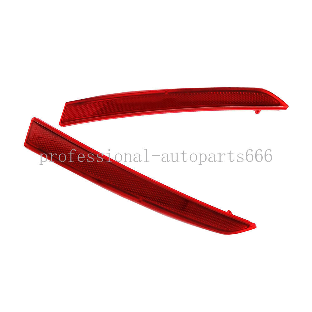 1Pair L+R Rear Bumper Reflector Lamp For 2012-2017 for BMW 3-Series F30 F31 M Sport
