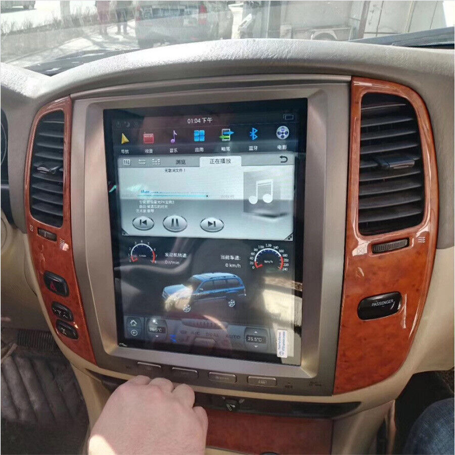 GPS Navigation Android for Toyota for Land Cruiser LC100 for Lexus LX470 Touchscreen