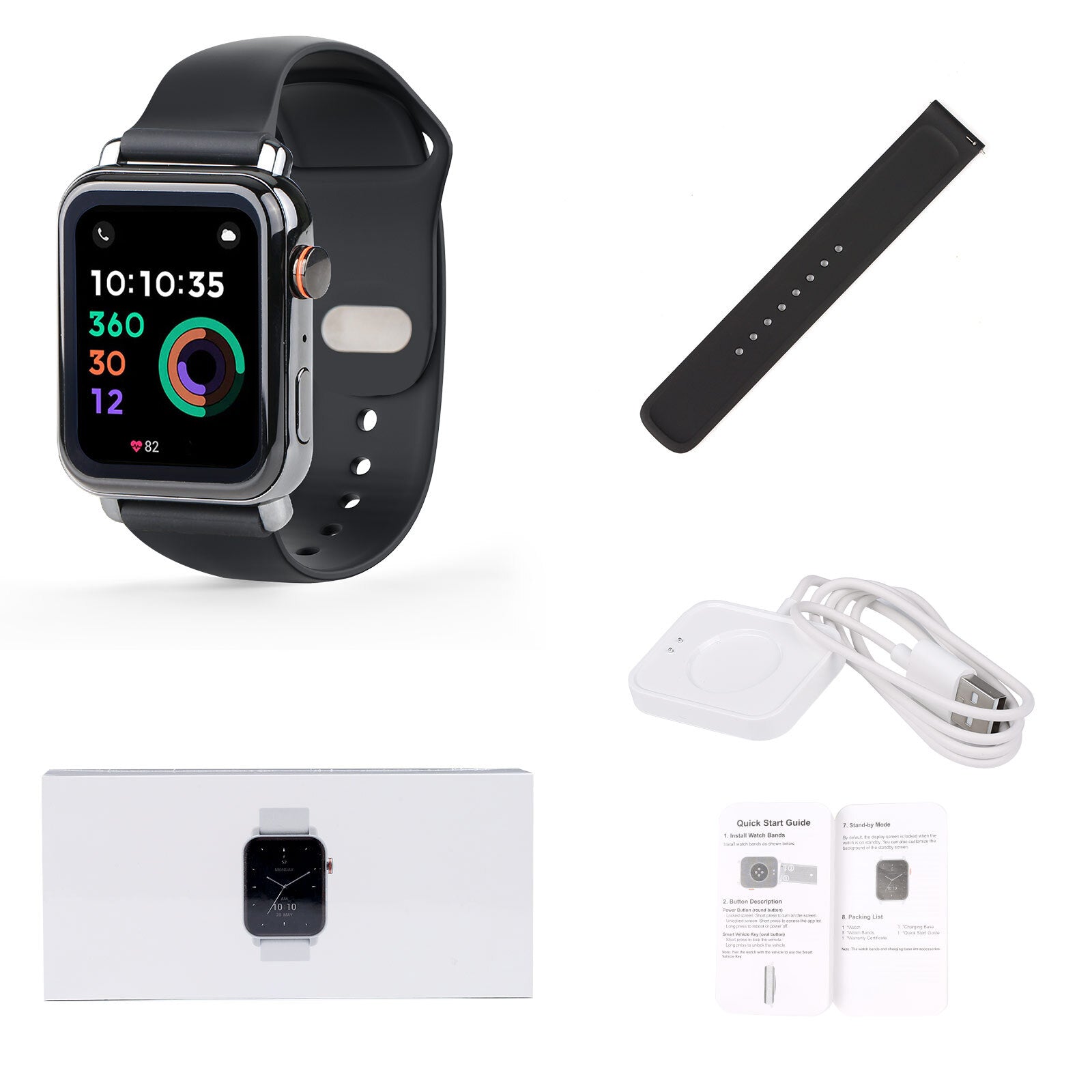OTOFIX Watch for Smart Key Watch Without VCI 3-in-1 Lo-ck/Unl-ock Doors Trunk Remote