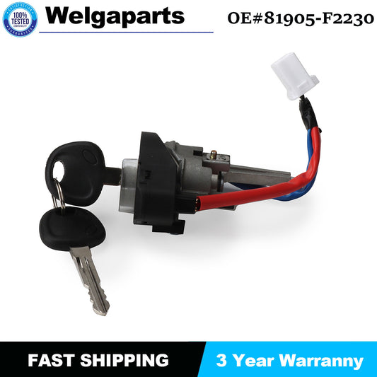 Ignition Lock Cylinder Switch With 2 Keys 81905F2230 for Hyundai for Elantra 17-20