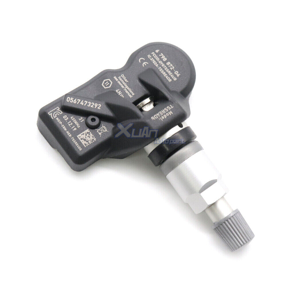 Package (4) of TPMS tire pressure monitoring sensors for F30 328i 335i 36106798872 v
