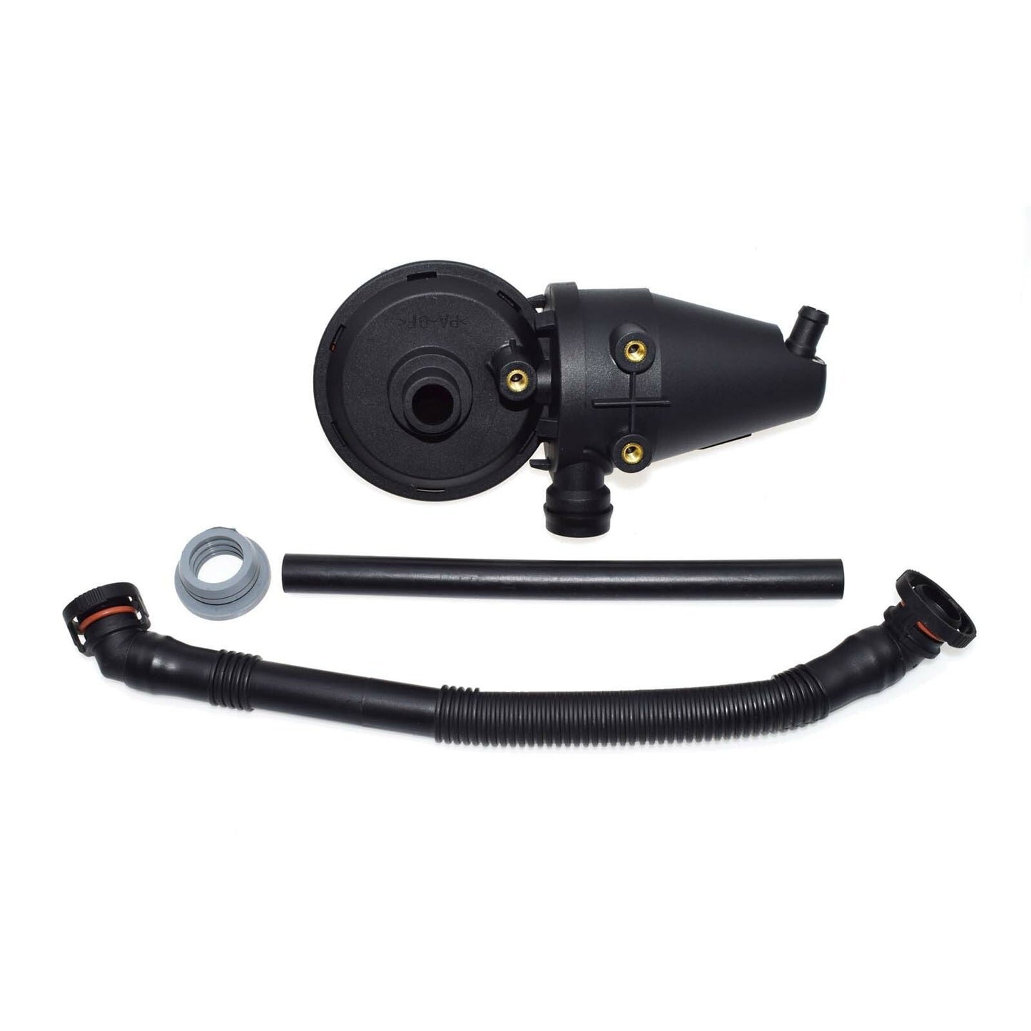 4pcs crankcase oil separator PCV ventilation valve kit breathing hose for E36 E39- v