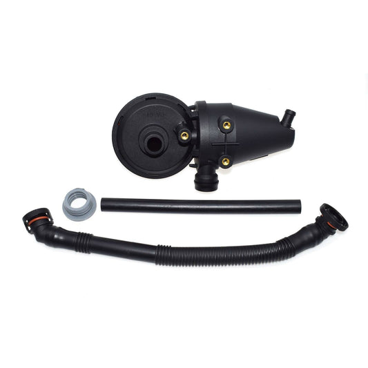 4pcs crankcase oil separator PCV ventilation valve kit breathing hose for E36 E39- v