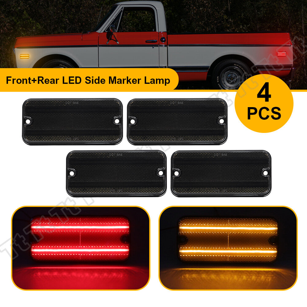 LED 1968 - 1972 for C10 for GMC C15 C25 K15 Dragon Sounder - v