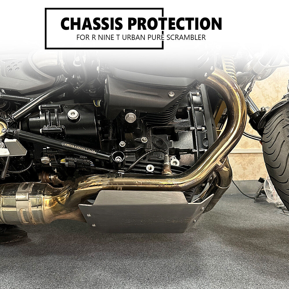 Cover for BMW R NineT Pure Motorcycle Engine Base Chassis Protection Guard Plate
