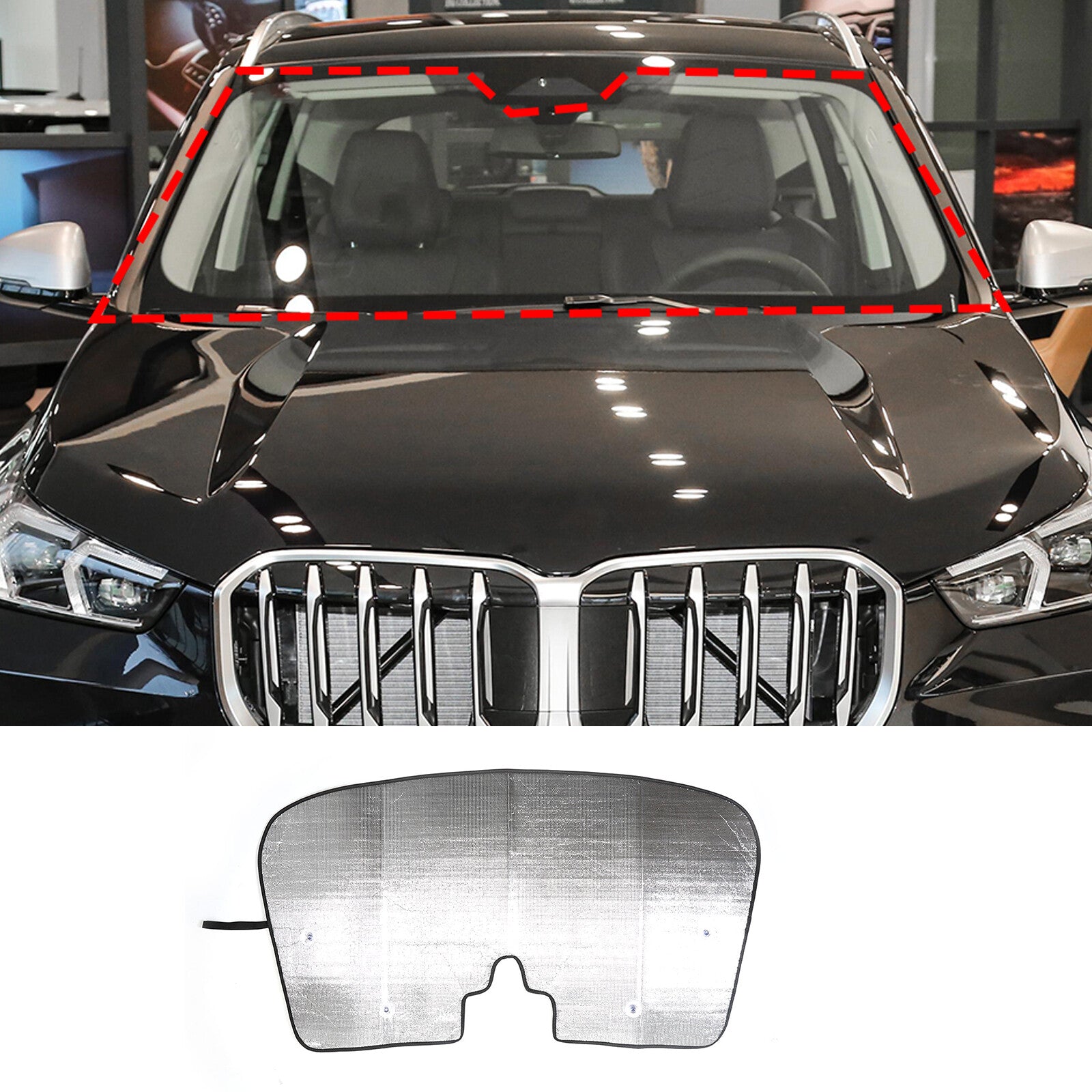 ABS Carbon Fiber Dashboard Center Console Cover Trim for Tacoma 2024 - 2025- v