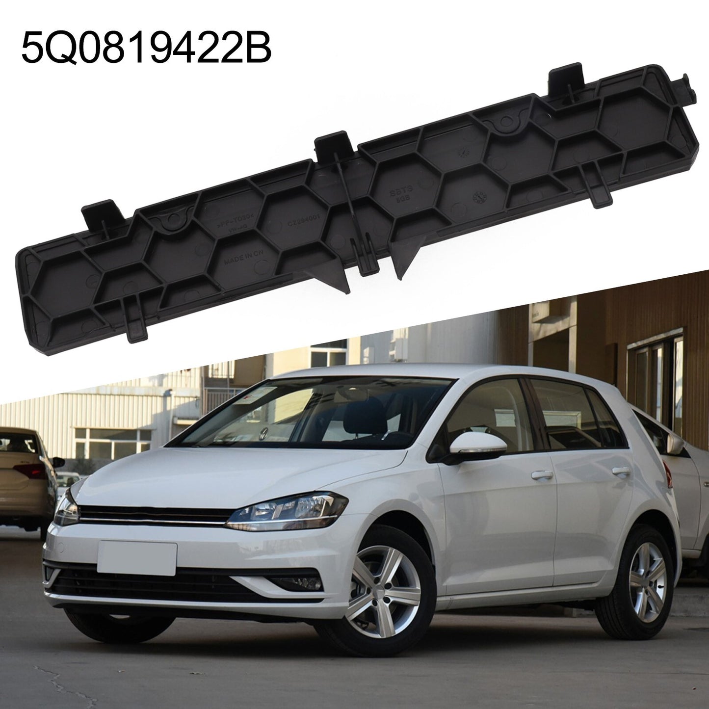 8) for Golf MK7 Dust Filter Cover for Car Air Conditioning Black Perfect Fit