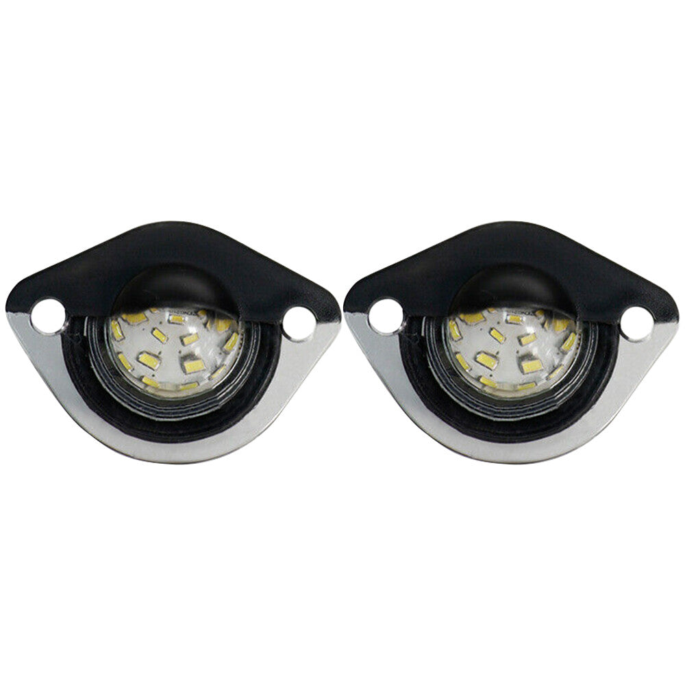 2x Front LED License Plate Lights Fits for Ford for Mustang 1994 1995 1996 1997-2004 Q
