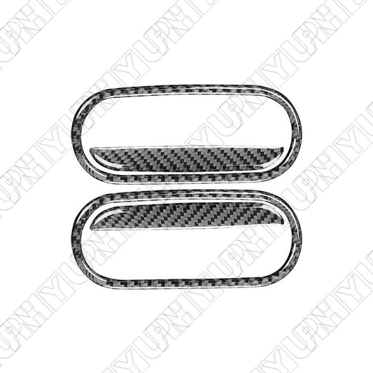 Carbon Fiber Car Interior Door Handle Cover Trim Set for Mazda MX-5 NC 2009-2015