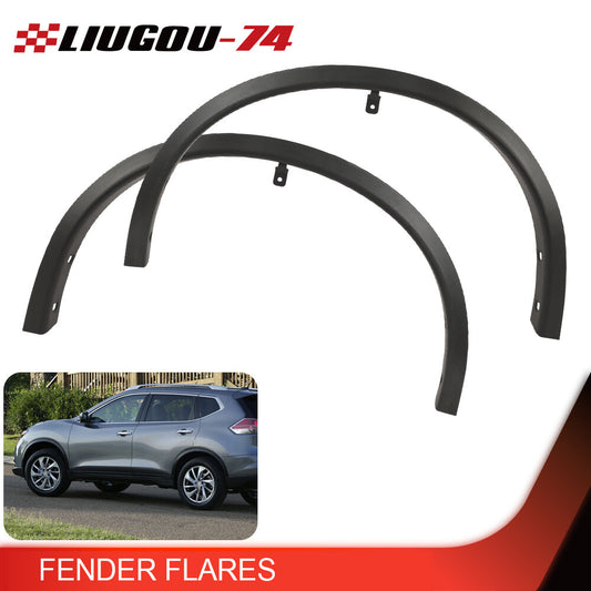 Front fender flash kit suitable for 14-20 for Nissan Rogue left and right textured black