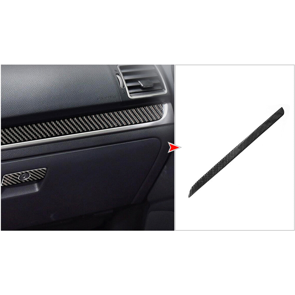 Carbon Fiber A/C Climate Frame Cover Trim for Honda Ridgeline 2017-2020 v