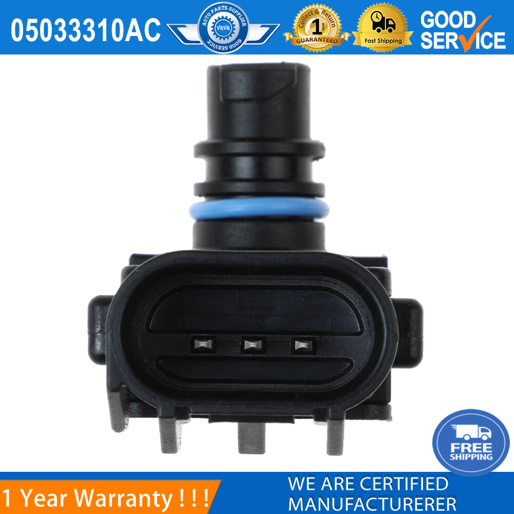 05033310AC Absolute Intake Pressure Sensor for Chrysler for Dodge for Ram Manifold