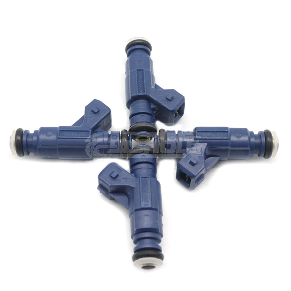 Set of 4pcs Fuel Injector 0280156065 for Audi for A4 for VW for Passat 1.8L Turbo 06B133551M