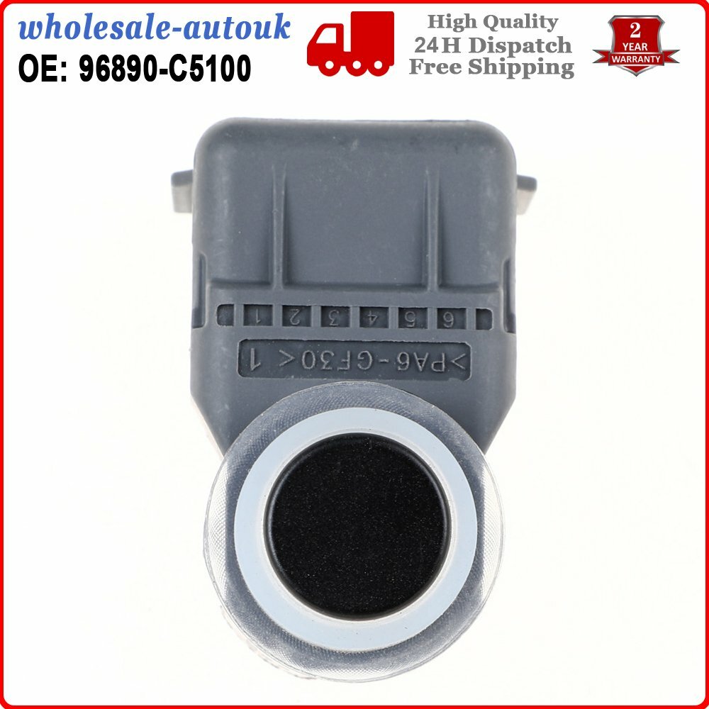 PDC PARKING AID SENSOR ULTRASONIC for HYUNDAI for KIA 96890-C5100 BLACK NEW Q