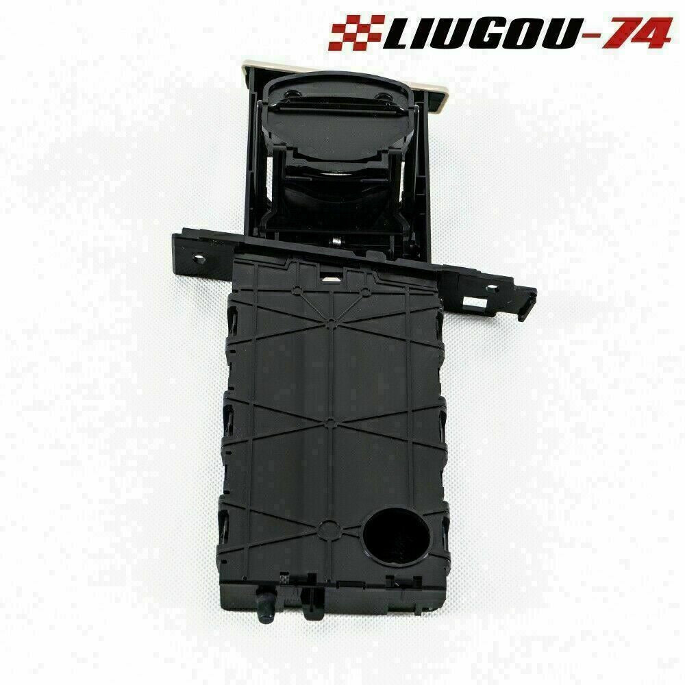 The beige front cup holder on the right passenger side is suitable for BMW 325i, 330i, 335i, 328i, and M3U-. Q