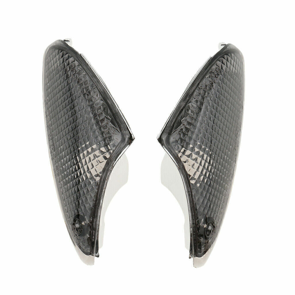for BMW K1200S K1300S Smoke Front Turn Signals Indicator Blinker Lens
