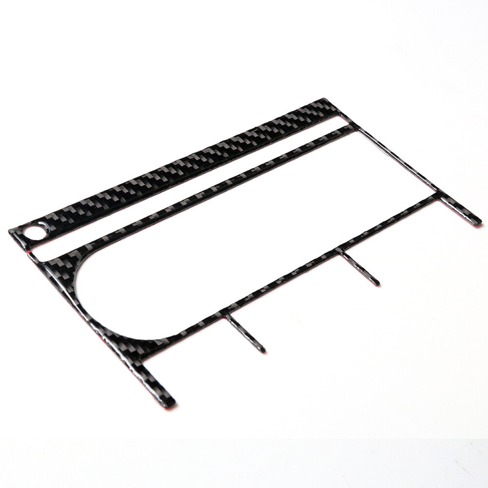 2X Carbon Fiber for Co -pilot Dashboard Panel Cover Trim for Dodge Journey 2009-2010 v