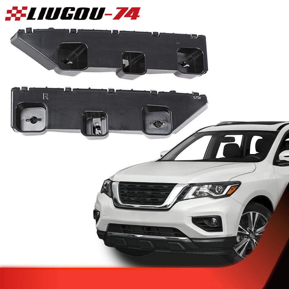 Front outer bumper protective cover bracket 2-piece set suitable for 13-20 Pathfinder LH&RH- v