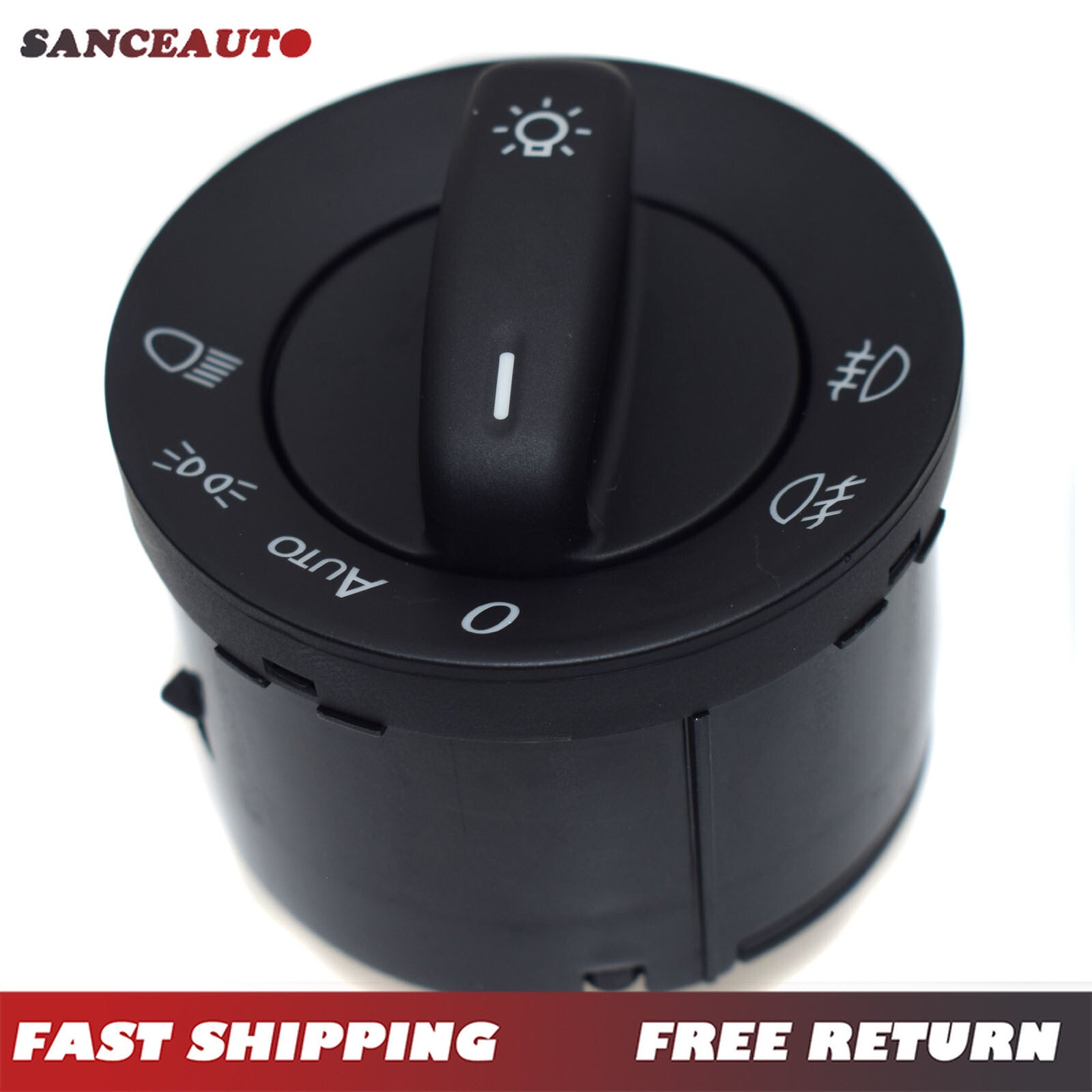 Fog light switch compatible with for Golf Caddy for Jetta for Passat B6 Rabbit Tour 1K0941431A- n