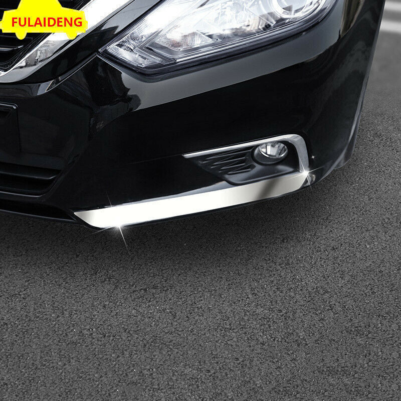 for Nissan Altima 2016-18 Front Bumper Corner Lip Spoiler Scratch Protector Trim