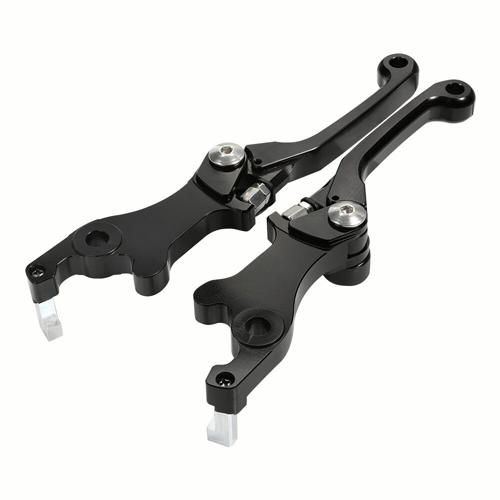 CNC Front Rear Brake Levers For Piaggio Beverly 300 400 2021 2022 2023 Black Q