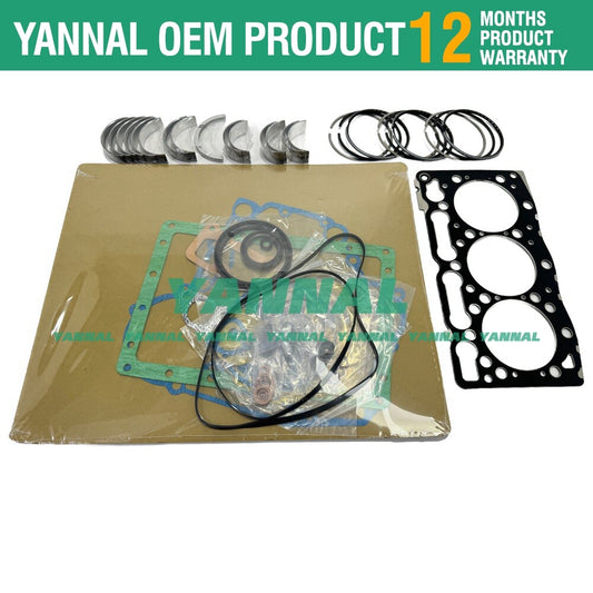 The brand new D1105 overhaul heavy-duty ring kit is suitable for 2400HST-D tractors and U25S excavators.