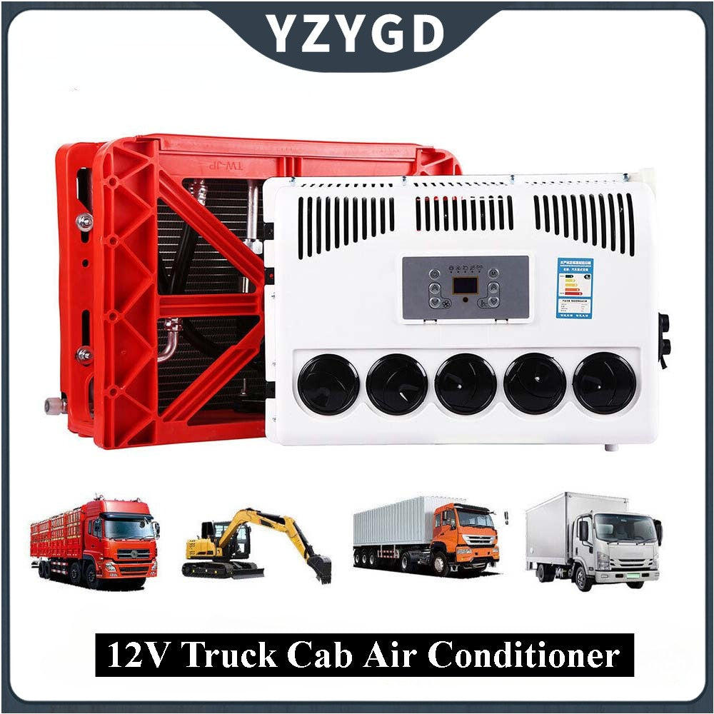 12V Truck Split Cab Air Conditioner For Semi Trucks Bus RV Caravan AC