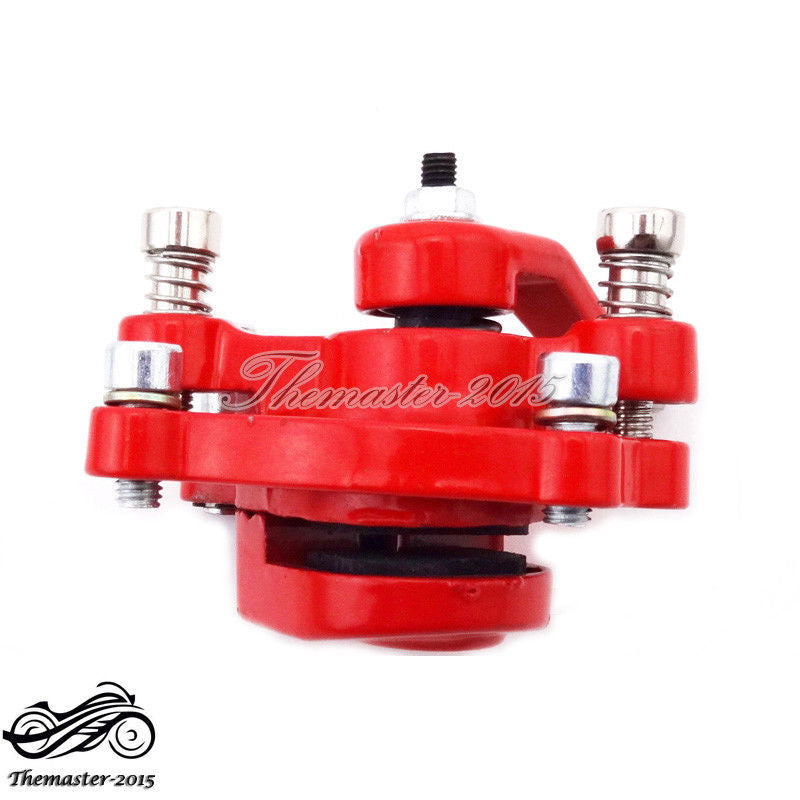 for Mini Dirt Bike Rear Disc Brake Caliper Red For 97cc 2.8HP DB30 Baja Doodle Bug Q