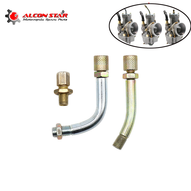 3Pcs/ Set Carburetor Elbow Tube Screw for ZSK Dellorto PHBG Carb Replacement Q