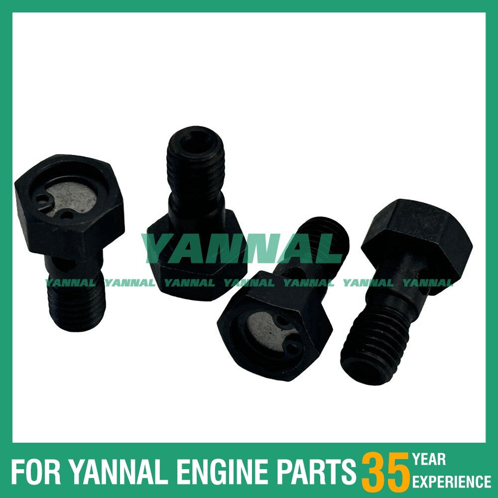 Flange bolts compatible with 4TNV94 engine diesel parts repair and replacement -