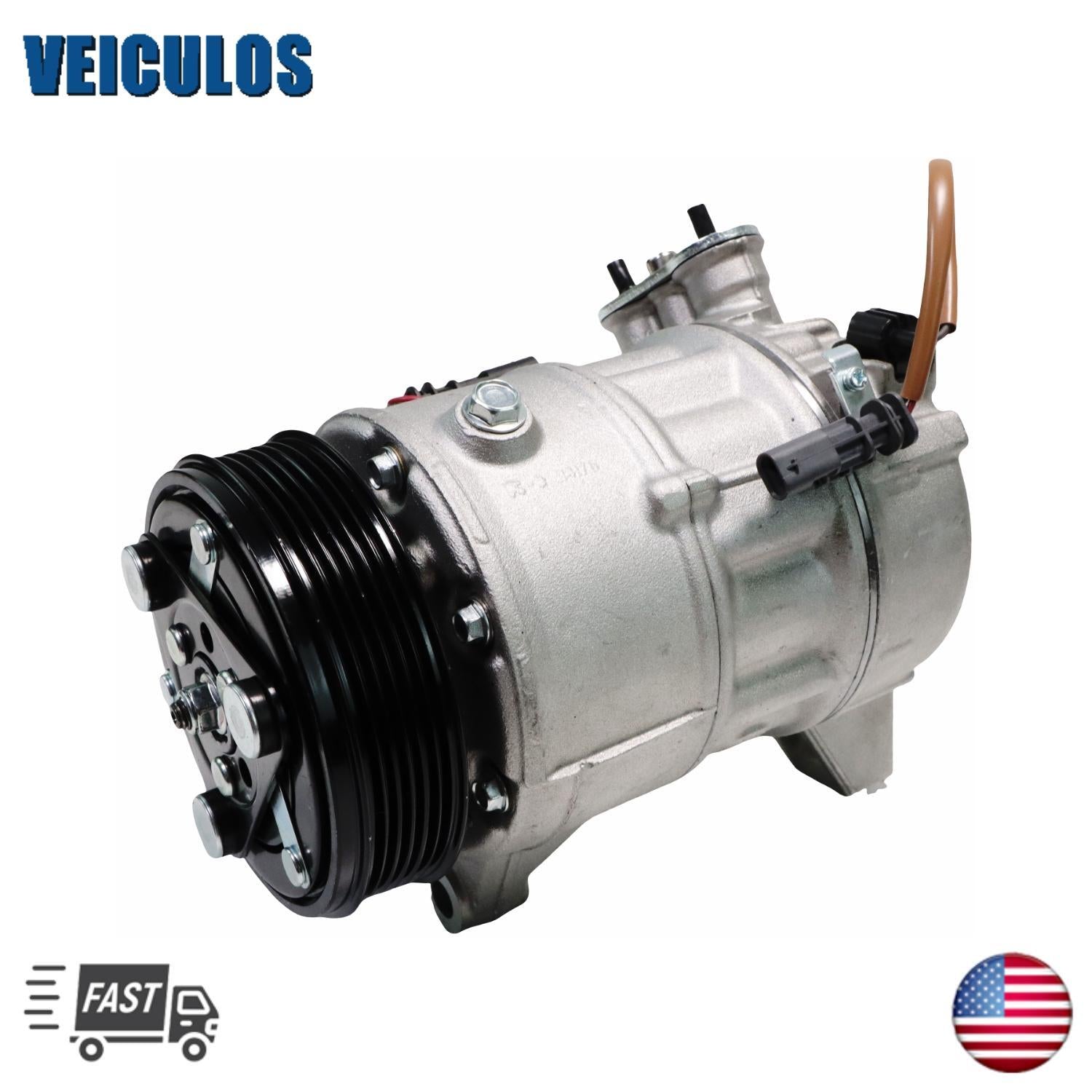 New AC A/C Compressor With Clutch For 2012-2016 for Cadillac SRX 3.6L for CO 22224C