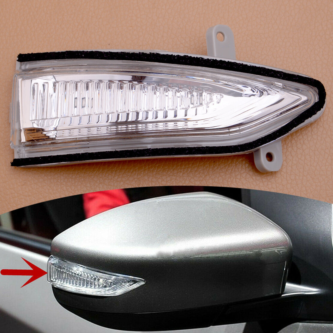 Right Rear View Mirror Indicator LED Turn Signal Light Fit for Sylphy Teana v