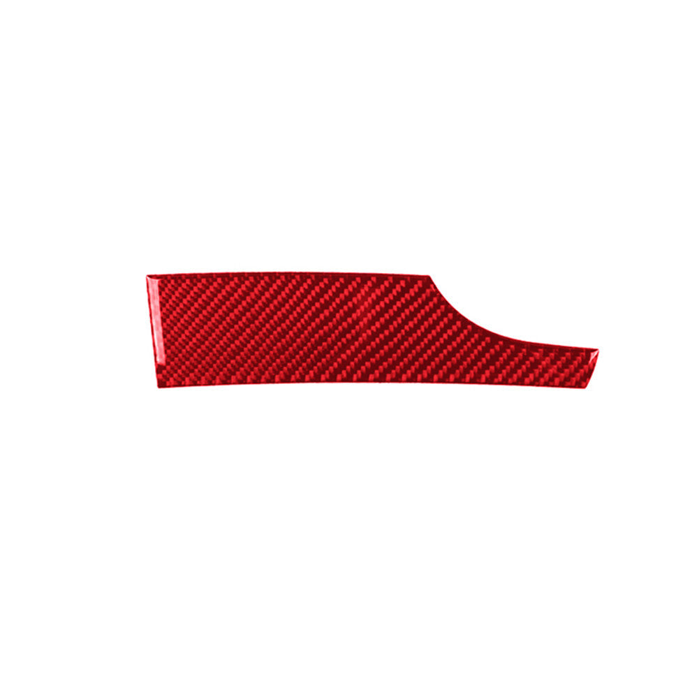 Carbon Fiber Window Lift Panel Switch Cover Trim For Camaro 16-18 Red v