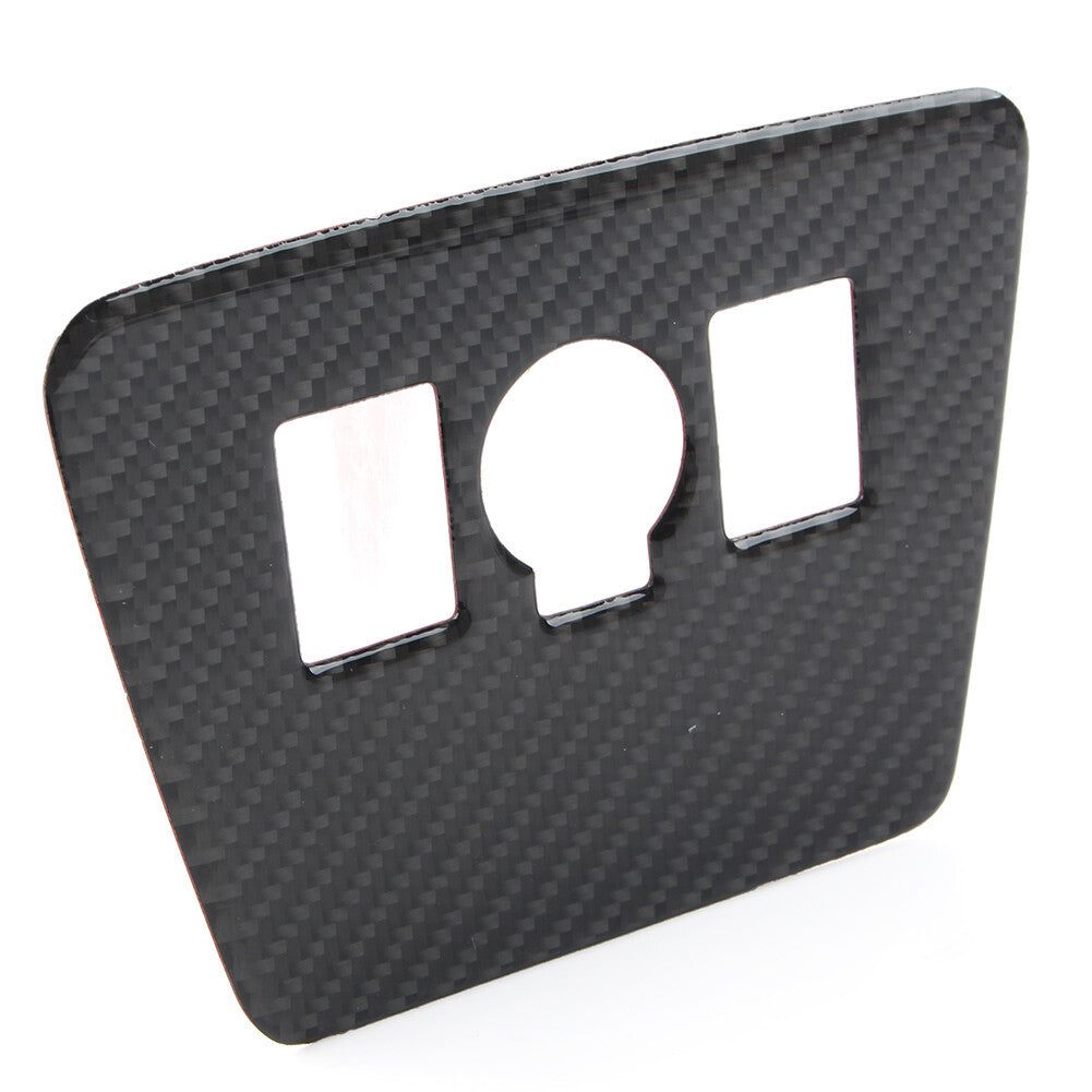 for Toyota Prius 2012-15 Carbon Fiber Black Power Output Button Panel Cover Trim